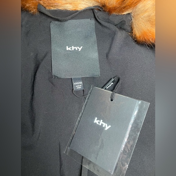 KHY Luxurious Brown Faux Fur Coat - Picture 10 of 12